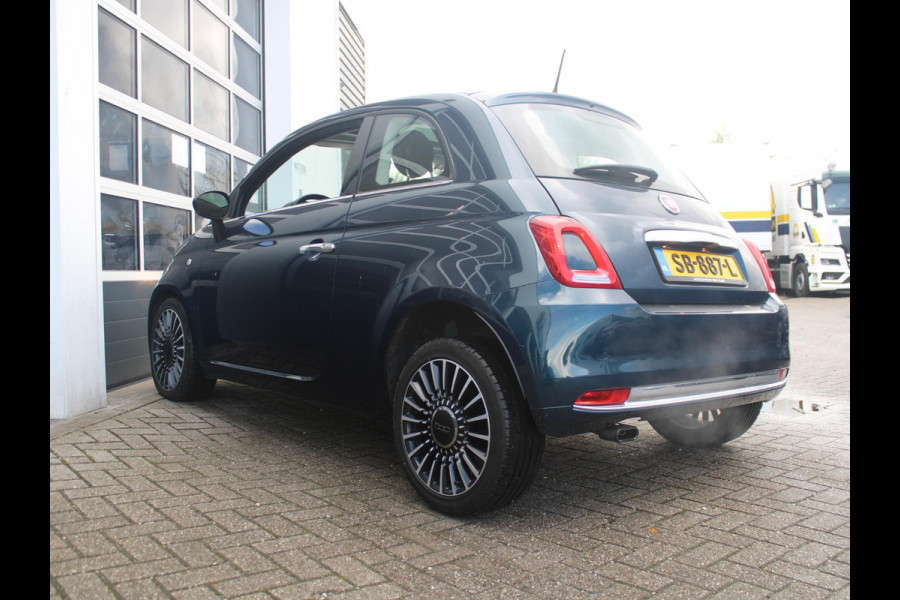 Fiat 500 TwinAir Turbo Lounge | Automaat | Leder | 16" | Carplay | PDC | Clima | Cruise | Navi