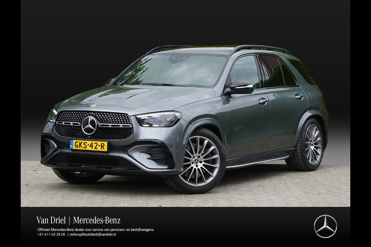 Mercedes-Benz GLE GLE 400 e 4M AMG Line | Luchtvering Burmester Pano Memory Distronic Trekhaak Keyless