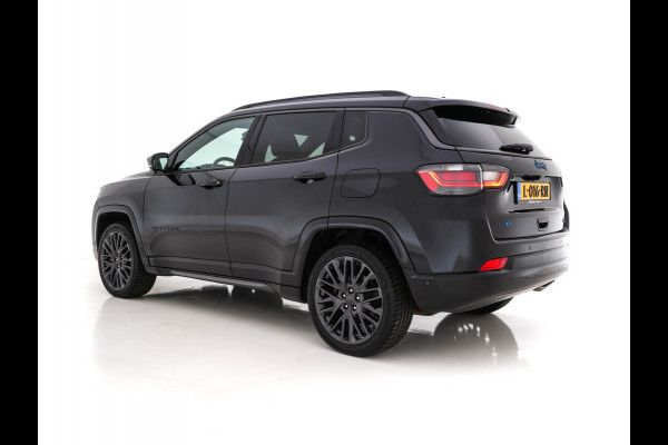 Jeep Compass 4xe 240 Plug-in Hybrid Electric S Black-line AWD (INCL-BTW) *FULL-LEATHER | ALPINE-SURROUND | FULL-LED | ADAPT.CRUISE | MEMORY-PACK | BLIND-SPOT | KEYLESS | DAB+ | DIGI-COCKPIT | SURROUND-VIEW | COMFORT-SEATS | 19''ALU*