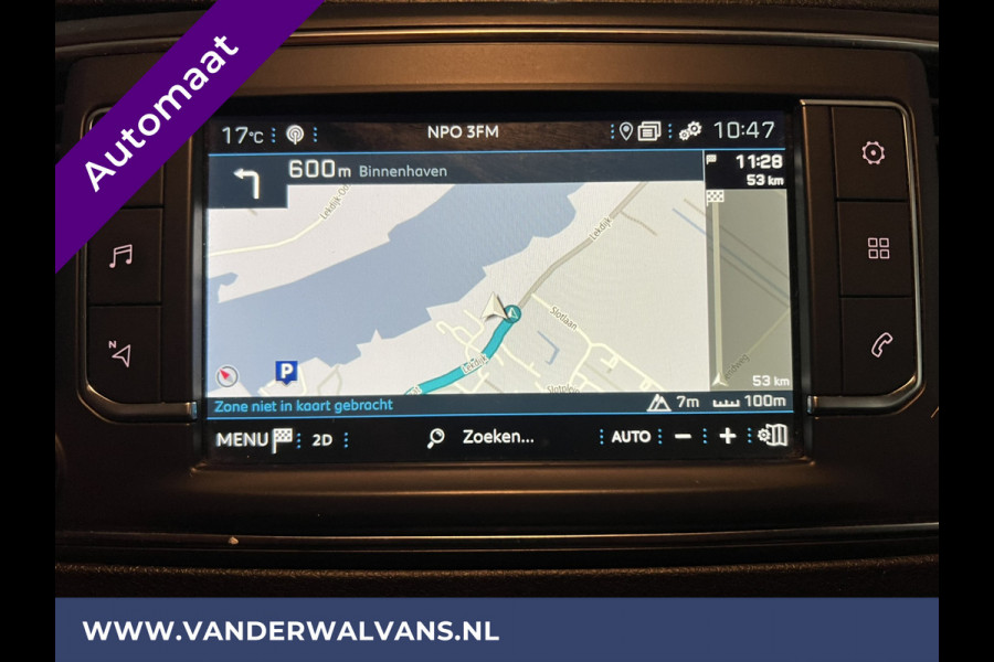 Peugeot Expert 2.0 BlueHDI 177pk Automaat L2H1 inrichting Euro6 Airco | Navigatie | Apple Carplay | Cruisecontrol Parkeersensoren, bijrijdersbank, android auto