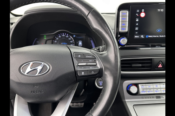 Hyundai Kona EV Premium 64 kWh (INCL-BTW) *PANO | FULL-LEATHER | HEAD-UP | FULL-LED | NAVI-FULLMAP | DAB | ADAPTIVE-CRUISE | KRELL-AUDIO | KEYLESS | CAMERA | BLIND-SPOT | LANE-ASSIST | DIGI-COCKPIT | COMFORT-SEATS | 17''AL