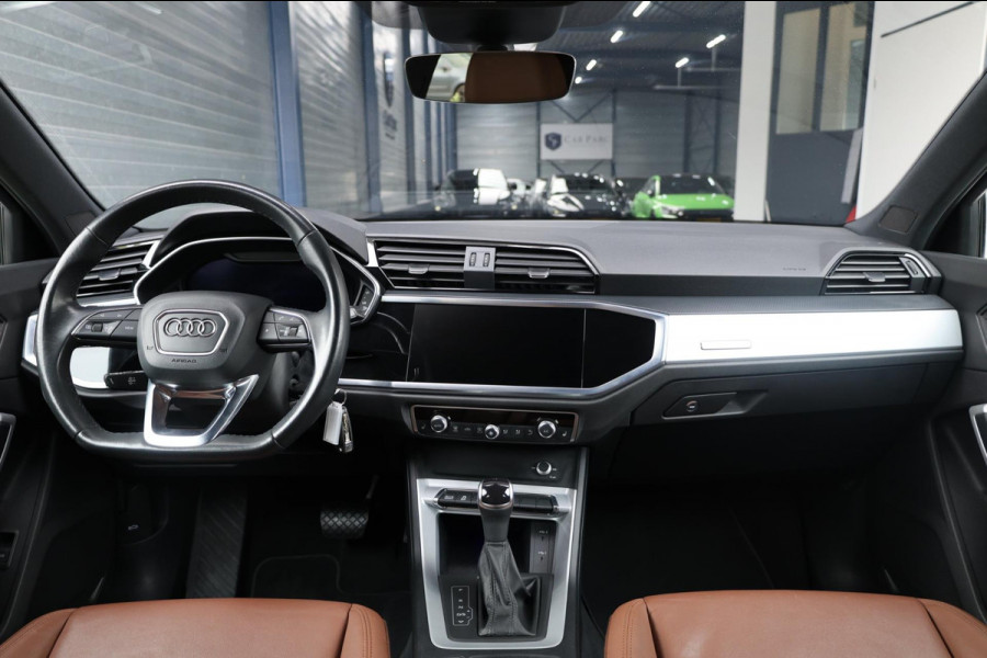 Audi Q3 Sportback 35 TFSI S Edition S-LINE/LED/SFEER/VIRTUAL/LEDER+S.VERWARMING/CAM/LINE/ACC/ECC/12 MND GARANTIE!