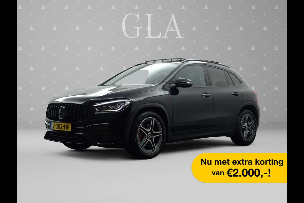 Mercedes-Benz GLA 250 4MATIC AMG Night Edition Aut- Panodak I Sfeerverlichting I  Carplay I Xenon Led I Alcantara Sport Interieur