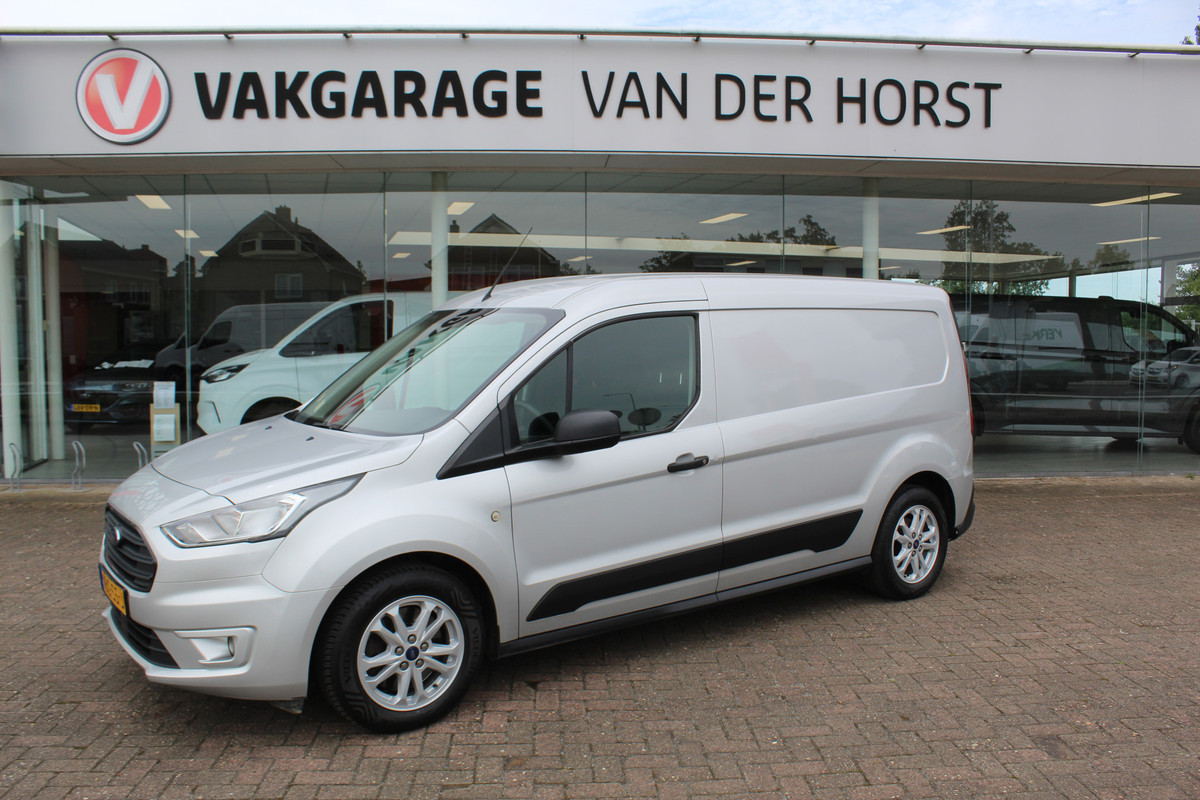 Ford Transit Connect 1.5-100pk EcoBlue L2. Keurige Ford Transit Connect, verlengde uitvoering. Airco, Telefoonvoorb., Trekhaak, Mistverlichting, LM velgen, Metallic lak