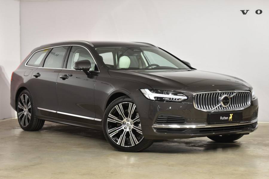 Volvo V90 T6 350PK Longe Range Recharge AWD Plus Bright / Adpatieve cruise control/ BLIS/ Elektrische stoelen/ Luchtvering/ Stoel en stuurwielverwarming/ Parkeersensoren met camera