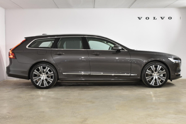 Volvo V90 T6 350PK Longe Range Recharge AWD Plus Bright / Adpatieve cruise control/ BLIS/ Elektrische stoelen/ Luchtvering/ Stoel en stuurwielverwarming/ Parkeersensoren met camera