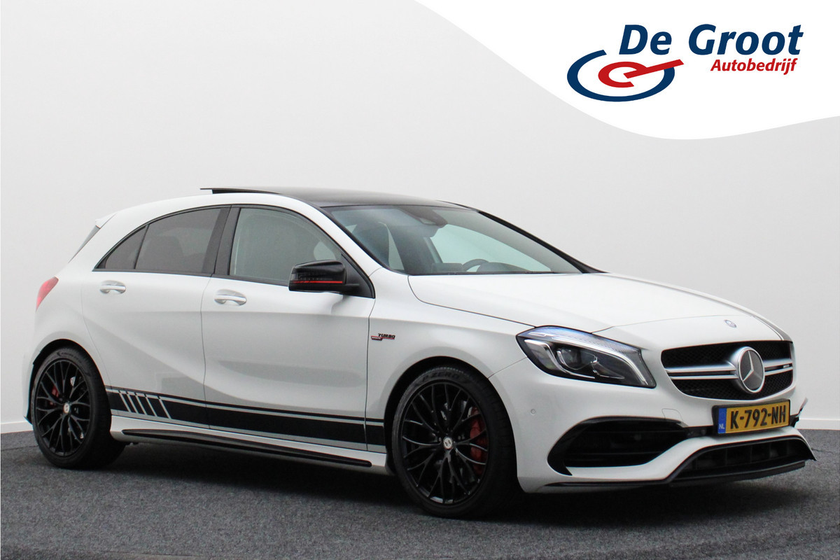 Mercedes-Benz A-Klasse AMG 45 4MATIC ACC, Apple Carplay, Harman & Kardon, Panoramadak, Camera, 18''