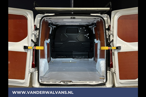 Ford Transit Custom 2.0 TDCI 130pk L2H1 Euro6 Airco | 2x zijdeur | Imperiaal | Navigatie | Android Auto LED, Cruisecontrol, Parkeersensoren, Verwarmde voorruit, Bijrijdersbank