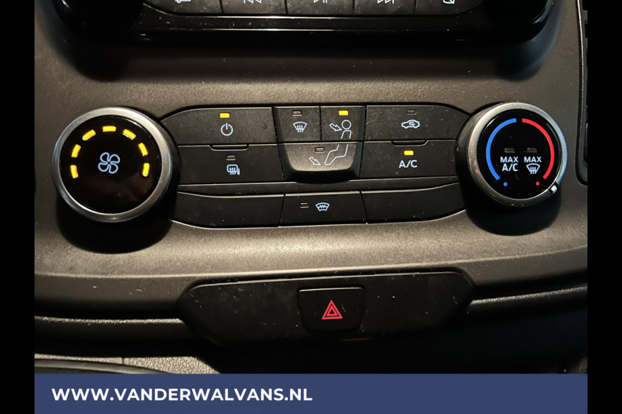 Ford Transit Custom 2.0 TDCI 130pk L2H1 Euro6 Airco | 2x zijdeur | Imperiaal | Navigatie | Android Auto LED, Cruisecontrol, Parkeersensoren, Verwarmde voorruit, Bijrijdersbank