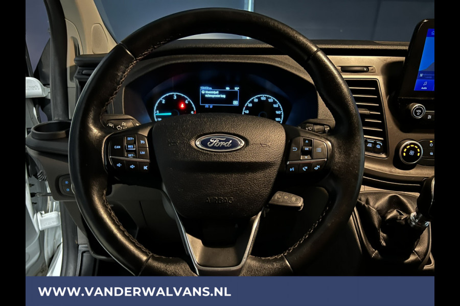 Ford Transit Custom 2.0 TDCI 130pk L2H1 Euro6 Airco | 2x zijdeur | Imperiaal | Navigatie | Android Auto LED, Cruisecontrol, Parkeersensoren, Verwarmde voorruit, Bijrijdersbank