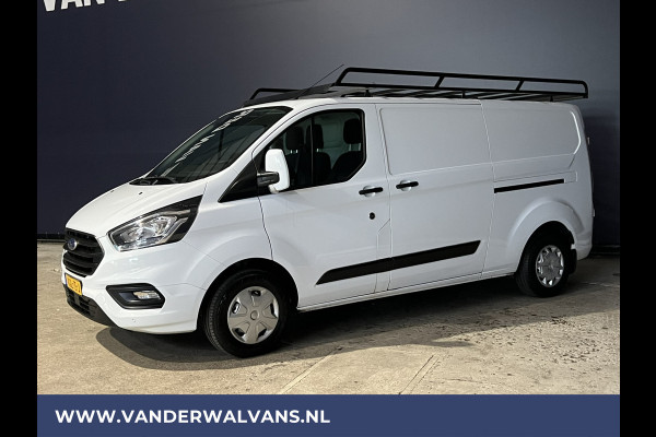 Ford Transit Custom 2.0 TDCI 130pk L2H1 Euro6 Airco | 2x zijdeur | Imperiaal | Navigatie | Android Auto LED, Cruisecontrol, Parkeersensoren, Verwarmde voorruit, Bijrijdersbank