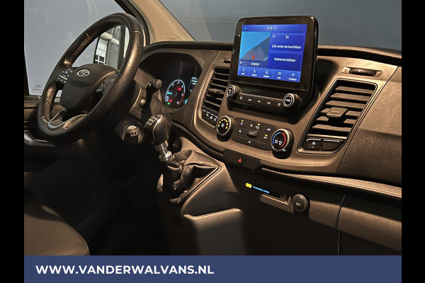 Ford Transit Custom 2.0 TDCI 130pk L2H1 Euro6 Airco | 2x zijdeur | Imperiaal | Navigatie | Android Auto LED, Cruisecontrol, Parkeersensoren, Verwarmde voorruit, Bijrijdersbank