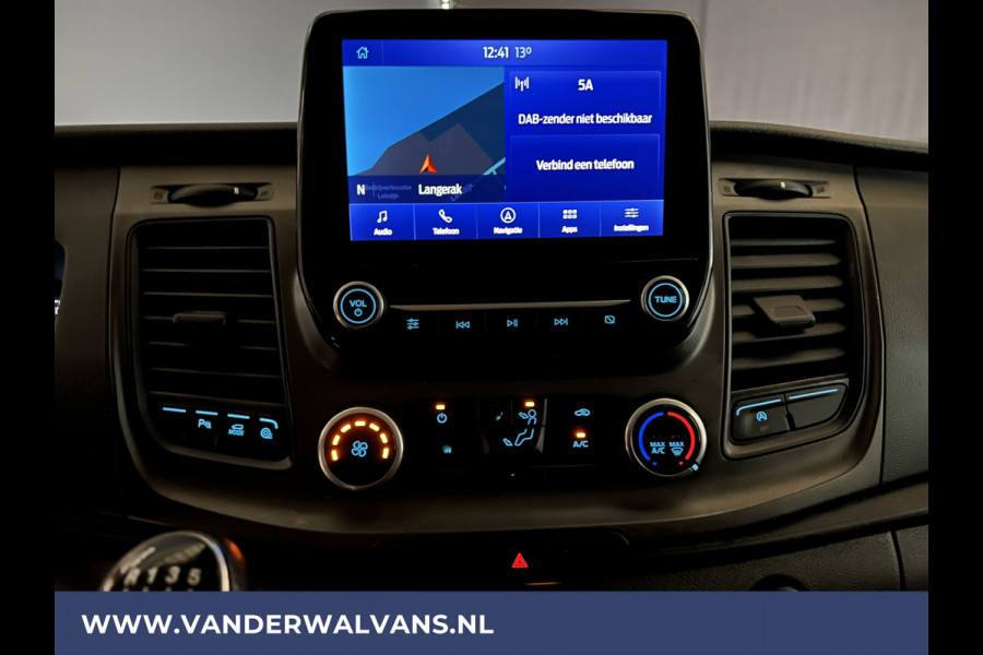 Ford Transit Custom 2.0 TDCI 130pk L2H1 Euro6 Airco | 2x zijdeur | Imperiaal | Navigatie | Android Auto LED, Cruisecontrol, Parkeersensoren, Verwarmde voorruit, Bijrijdersbank