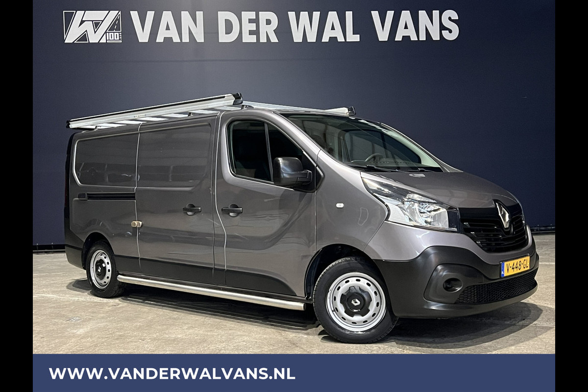 Renault Trafic 1.6 dCi 122pk L2H1 Euro6 Airco | Imperiaal | Trekhaak | Navigatie | Cruisecontrol Sidebars, Parkeersensoren, Bijrijdersbank