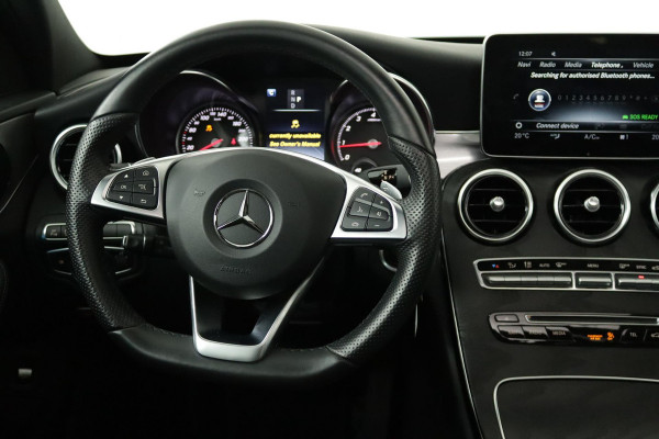 Mercedes-Benz C-Klasse 180 Sport Edition Automaat (PANORAMADAK, 360 CAMERA, NAVIGATIE, STOELVERWARMING, GOED ONDERHOUDEN)