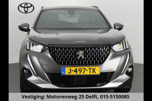 Peugeot 2008 1.2 GT LINE AUTOMAAT BIJNA 2021 HALF LEDER. NAVI.CAMERA GARANTIE TOT 2 JAAR *