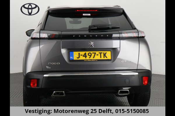 Peugeot 2008 1.2 GT LINE AUTOMAAT BIJNA 2021 HALF LEDER. NAVI.CAMERA GARANTIE TOT 2 JAAR *