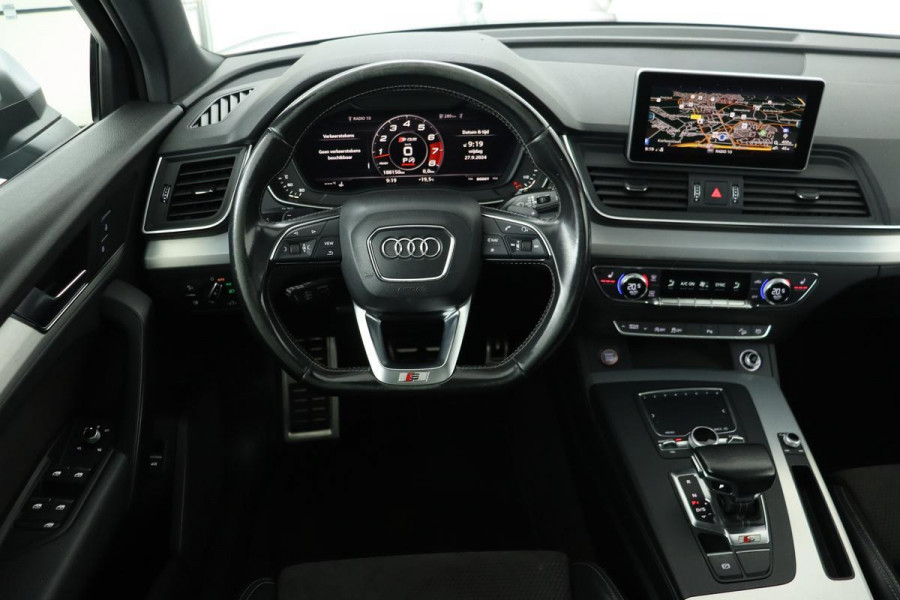 Audi Q5 3.0 TFSI quattro | Panoramadak | Adaptive cruise | Standkachel | Stoelverwarming | Luchtvering | Camera | Carplay | Keyless | Full LED | Navigatie