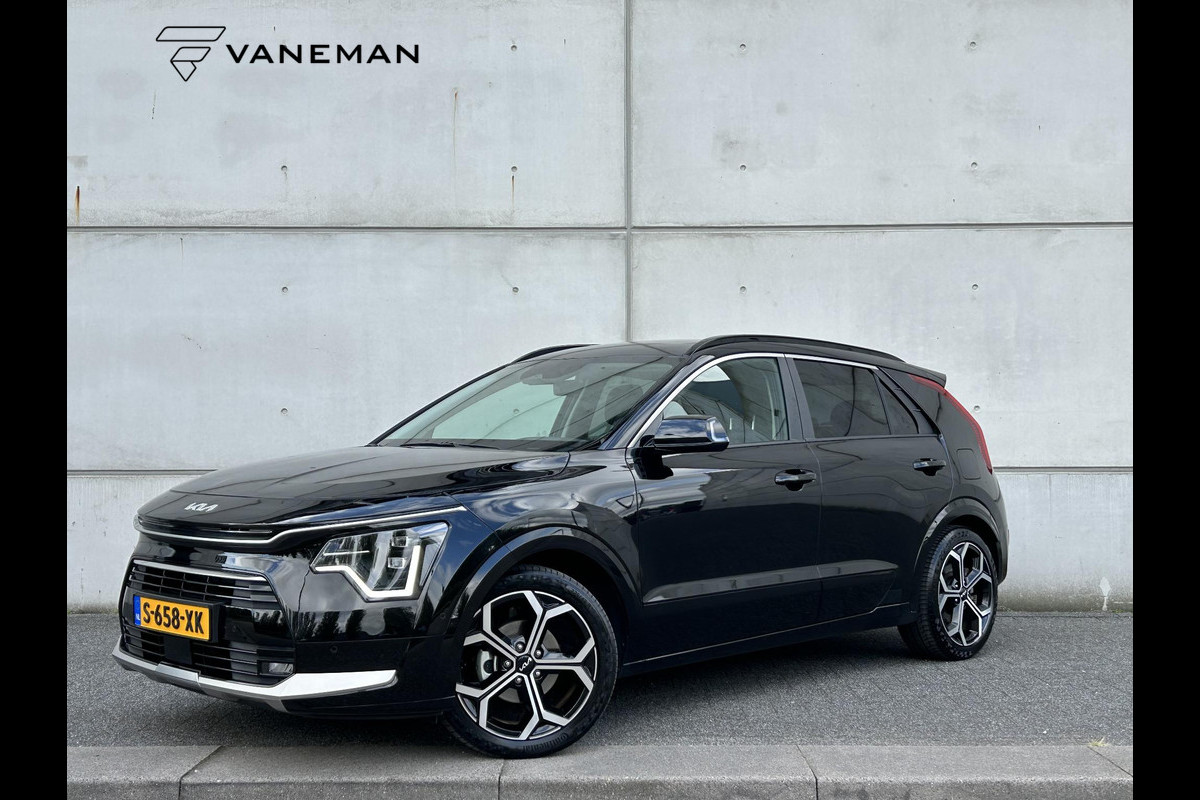 Kia Niro 1.6 GDi Hybrid ExecutiveLine Automaat | Schuif-/Kanteldak | Leder | Harman/Kardon | 18” Velgen | Stoelverkoeling | Camera | Navi | Stuur-/Stoelverwarming | Clima | Key-Less | Apple CarPlay/Android Auto | PDC | Cruise | LED |