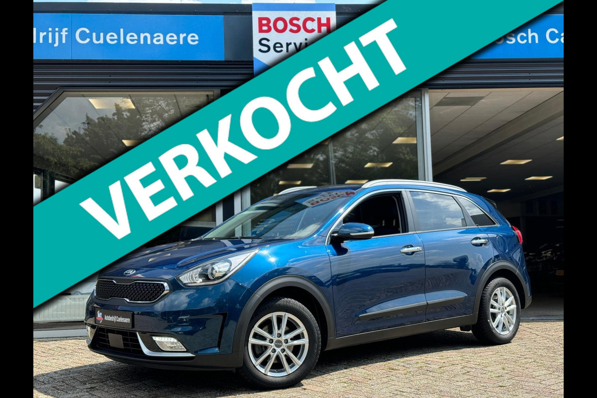 Kia Niro 1.6 GDi Hybrid DynamicLine 1e eigenaar / Navi / Camera / P-sensor V&A / Clima / Adapt Cruise control