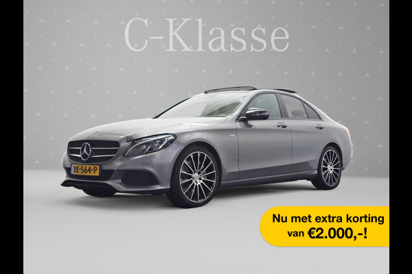 Mercedes-Benz C-Klasse 180 Amg Prestige Aut- Burmester I Panodak I Xenon Led I Lane Assist I Clima I Stoel vrw