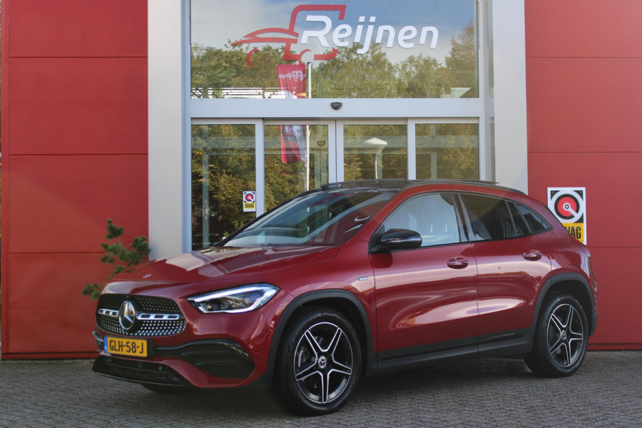 Mercedes-Benz GLA 250 e 218PK AUTOMAAT BUSINESS SOLUTION AMG LIMITED | PANORAMISCH SCHUIF/KANTEL DAK | ELEKTRISCHE ACHTER KLEP | ELEKTRISCH VERSTELBARE VOORSTOELEN MET GEHEUGEN | LED MATRIX KOPLAMPEN | STOEL VERWARMING | KEYLESS ENTRY/START | NAVIGATIE | DAB+ RADIO | ADAPTIVE CRUISE CONTROL | SFEER VERLICHTING | 19" LICHTMETALEN VELGEN | PARKEERSENSOREN VOOR EN ACHTER | ACHTERUITRIJCAMERA |