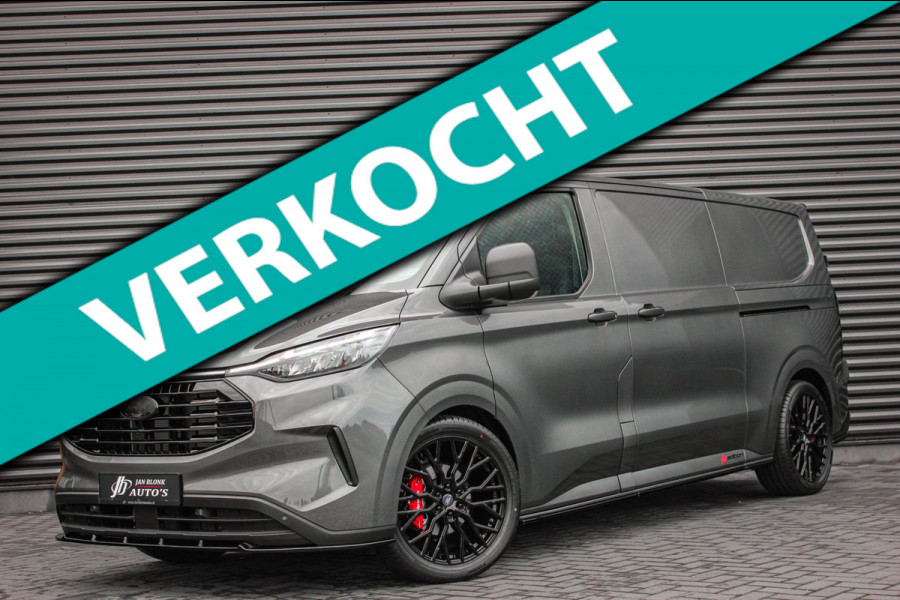 Ford Transit Custom 320 2.0 TDCI L2H1 170PK AWD 4X4 JB-EDITION / 3-ZITS / DRIVERS PACK / NAVIGATIE / FULL BLACK / BPM VRIJ / APPLE