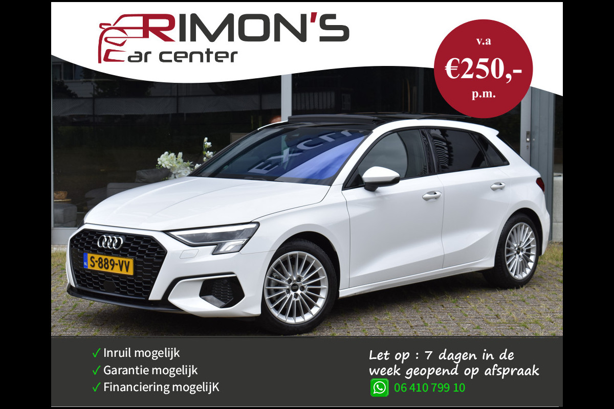 Audi A3 SPORTBACK 30 TFSI Advanced edition Pano navi Carplay