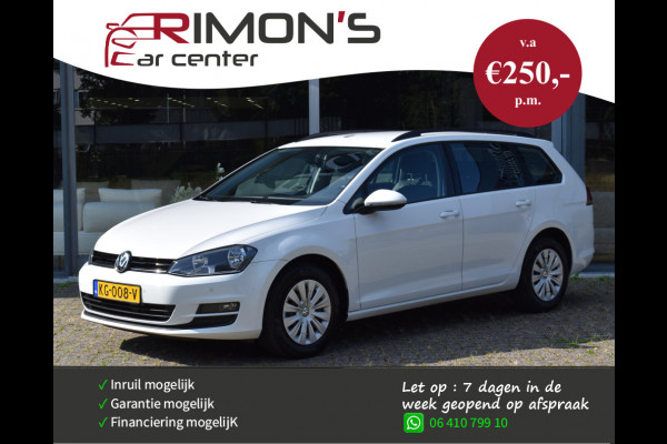 Volkswagen GOLF Variant 1.6 TDI ACTIE !! ACTIE !! ACTIE Automaat CarPlay Dealer Onderhouden 1 ste Eigenaar