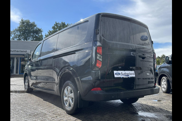 Ford Transit Custom 320 2.0 TDCI L2H1 Trend SCI Automaat 170 pk | Adaptive cruise control | Dubbele schuifdeur | 8-weg bestuurderstoel + passagiersbank | Stoelverwarming | Dodehoeksensoren | Navigatie | Electrische inklapbare spiegels | 16 inch lichtmetalen velgen | Full LED | Dual-zone climate control | LED laadruimteverlichting