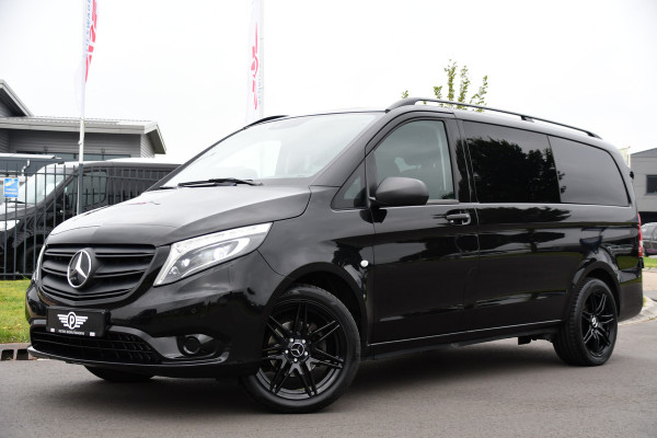 Mercedes-Benz Vito 116 CDI Lang DC Black Edition Cruise, Carplay, PDC, Stoelverwarming, LED, Automaat, NAVI, 164PK,