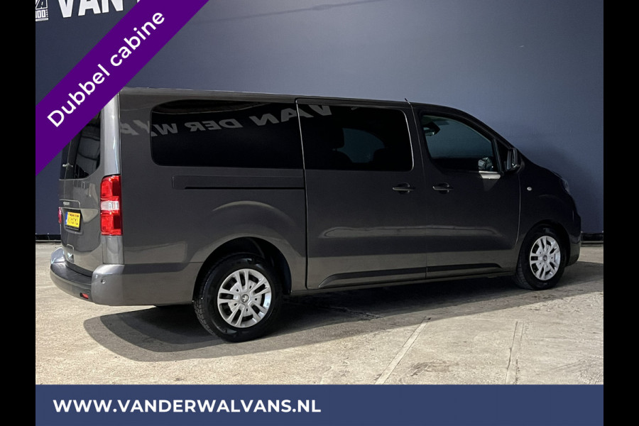 Peugeot Expert 2.0 BlueHDI 123pk L3H1 Dubbele cabine Euro6 Airco | Navigatie | Apple Carplay Android Auto, Cruisecontrol, Parkeersensoren, 5-zits, Achterklep, 2500kg trekvermogen