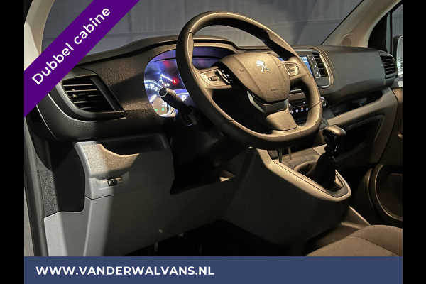 Peugeot Expert 2.0 BlueHDI 123pk L3H1 Dubbele cabine Euro6 Airco | Navigatie | Apple Carplay Android Auto, Cruisecontrol, Parkeersensoren, 5-zits, Achterklep, 2500kg trekvermogen