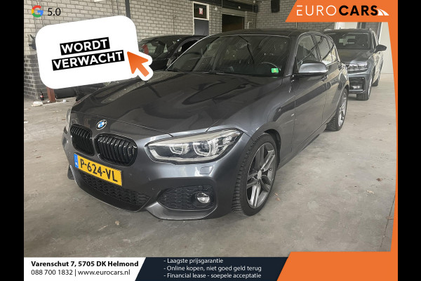 BMW 1-serie 118i Edition M Sport Shadow High Executive LED verlichting Leder sportstoelen 18 inch velgen parkeersensoren voor en achter Multimedia voorbereiding etc.