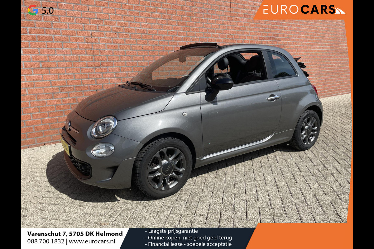 Fiat 500C 1.0 70pk Hybrid Connect Navigatie Apple Carplay/Android Auto Airco Cruise Control