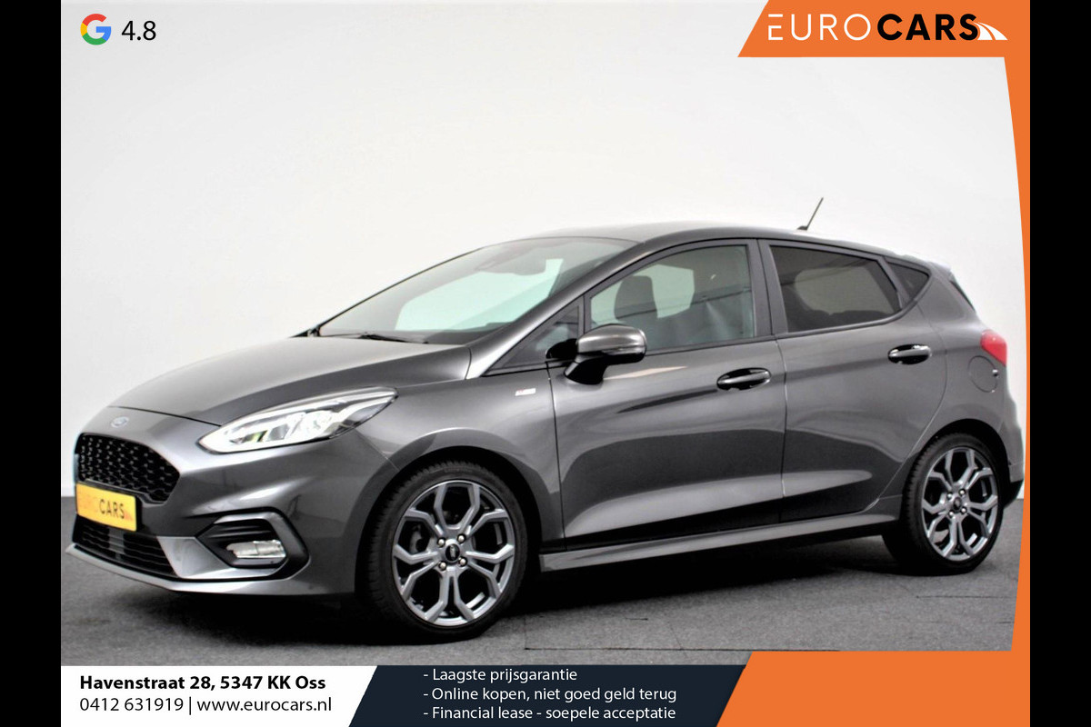 Ford Fiesta 1.0 EcoBoost ST-Line | Navigatie | Climate Control | Parkeer Sensoren | Led | DAB | Keyless Start | Cruise Control | Lichtmetalen velgen