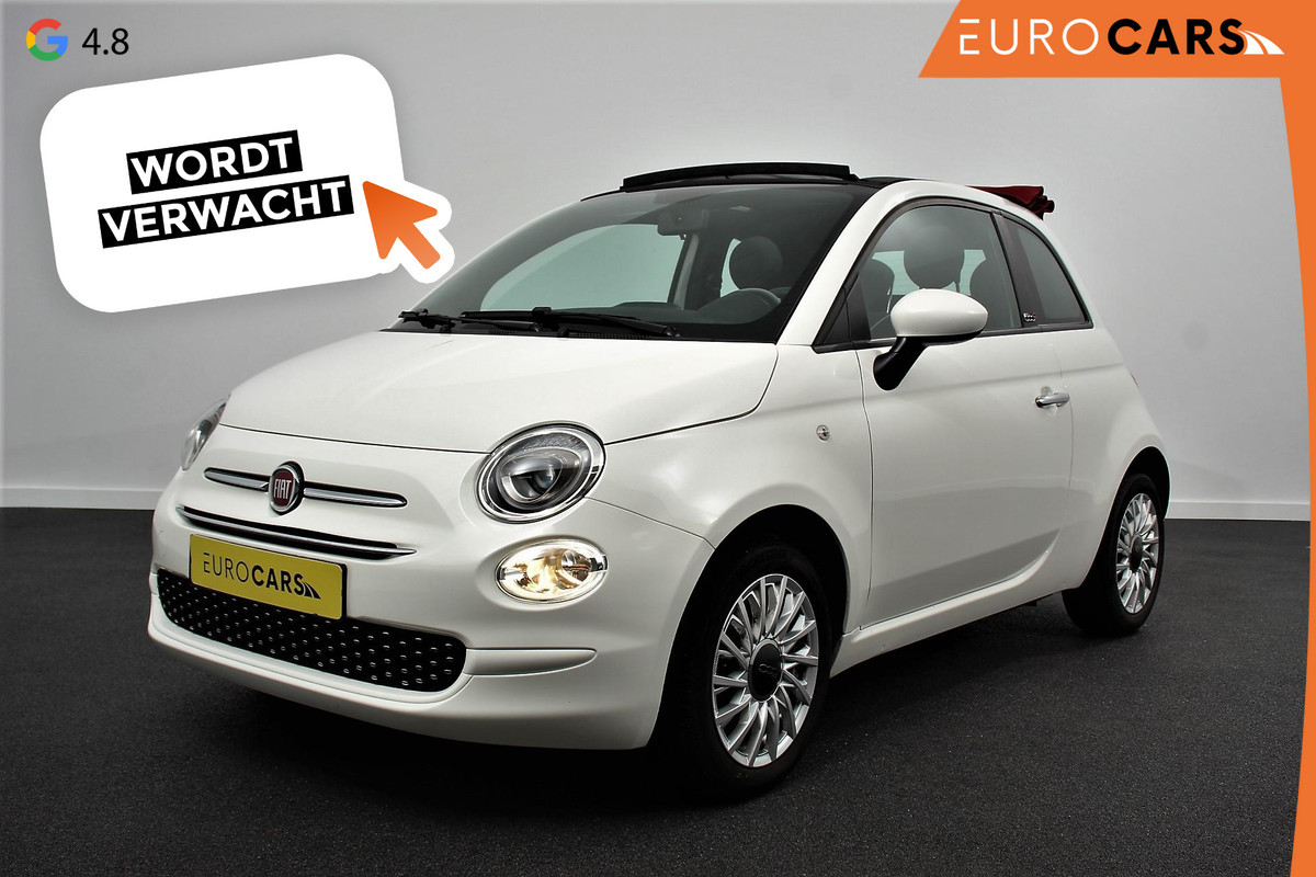 Fiat 500C 1.2 Automaat Lounge | Cruise Control | Navigatie | Airco | Parkeersensoren Achter | Lichtmetalen Velgen |