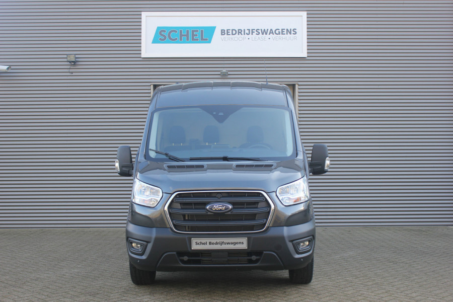 Ford Transit 350 2.0 TDCI 130pk L2H2 Trend - Navigatie - Carplay - Android - 250gr deuren - Trekhaak - LED laadruimte - Rijklaar