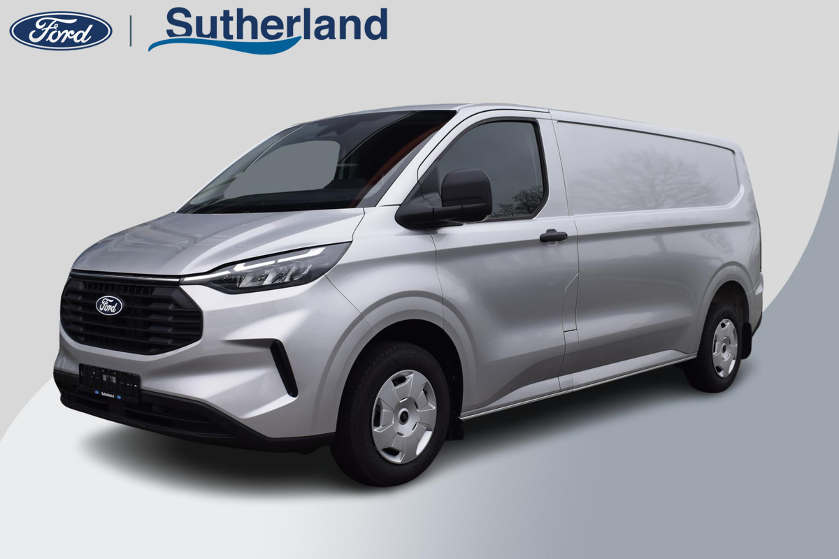 Ford Transit Custom 320 2.0 TDCI L2H1 Trend | NIEUW | Automaat 136pk | 13 inch scherm | Camera | 4-weg verstelbare bestuurdersstoel met bijrijdersbank | reservewiel | LED koplampen | Cruise Control |