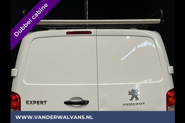 Peugeot Expert 2.0 BlueHDI 123pk L3H1 Dubbele Cabine Euro6 Airco | 2x zijdeur | Imperiaal | Trekhaak | 5-Zits Cruisecontrol, Parkeersensoren