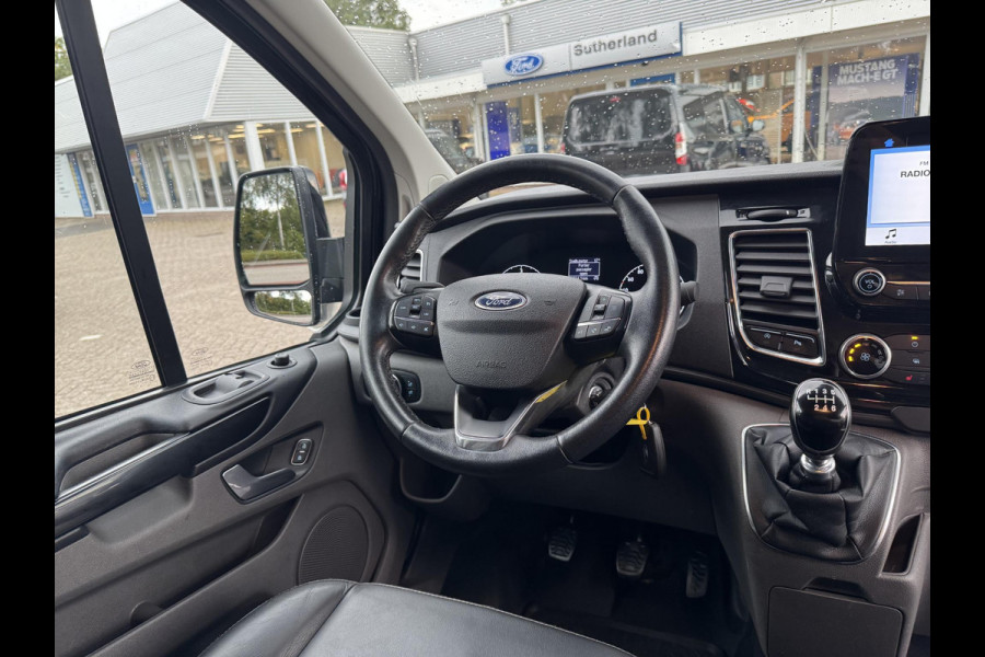 Ford Transit Custom 310 2.0 TDCI L2H1 Sport SCI 170pk | Trekhaak | Stoelverwarming | Achteruitrijcamera | Houten laadvloer | 3 zits | Dealer onderhouden