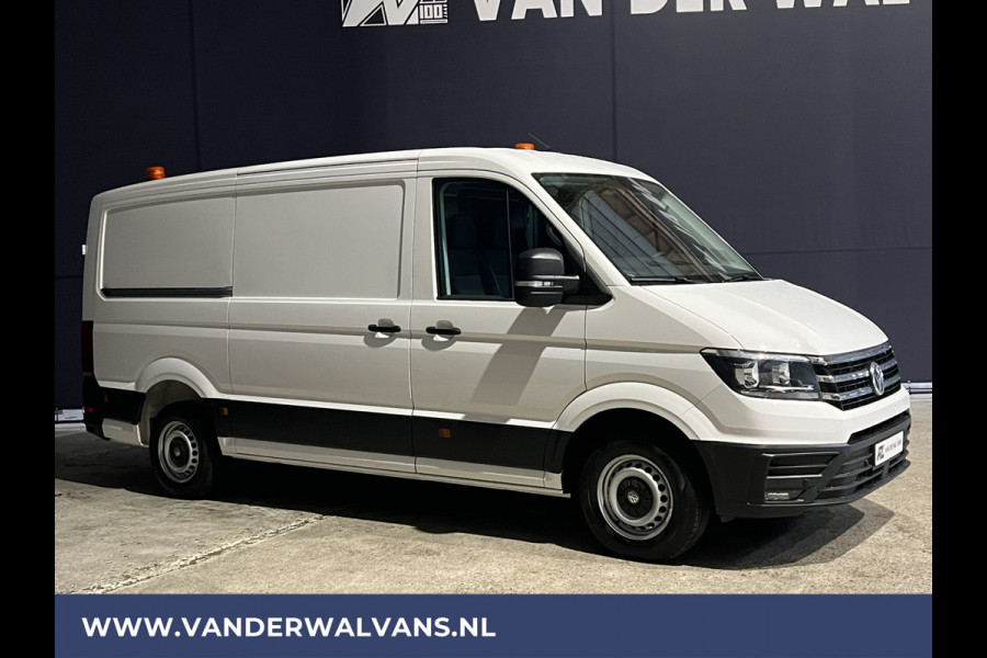 Volkswagen Crafter 2.0 TDI 141pk L3H2 L2H1 Euro6 Airco | Apple Carplay | Cruisecontrol Android Auto, Parkeersensoren, Stoelverwarming, Bijrijdersbank, 3000kg trekvermogen