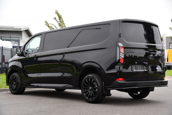 Ford Transit Custom 300 2.0 TDCI L2H1 Black Edition Camera, Cruise, Carplay, Sensoren, 136PK, LED, Multimedia, UNIEK!