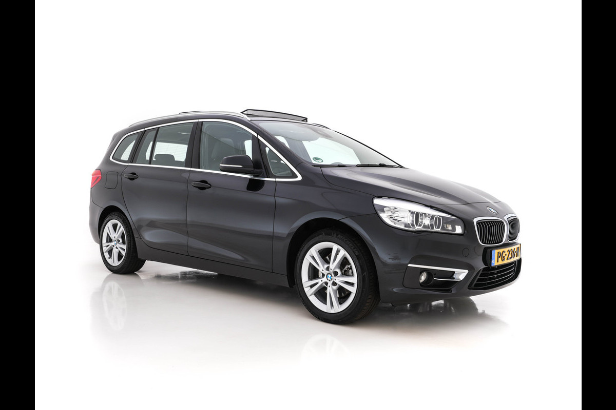 BMW 2 Serie Gran Tourer 216d Centennial High Executive Luxury-Line Aut. *PANO | DAKOTA-VOLLEDER | FULL-LED | HEAD-UP | SPORT-SEATS | HIFI-SOUND | NAVI-FULLMAP | CRUISE | 17''ALU*