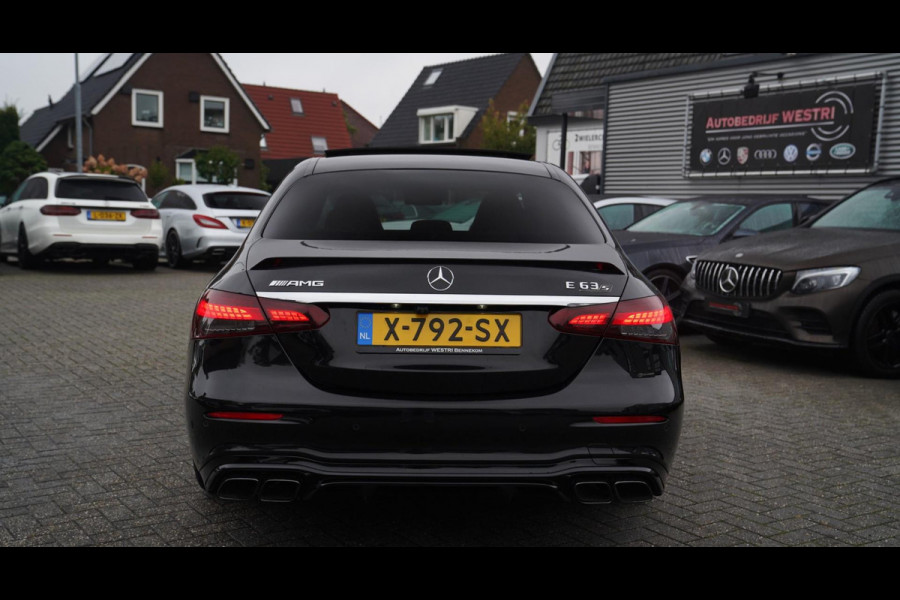 Mercedes-Benz E-Klasse AMG 63 S 4MATIC+ | Schaalstoelen | incl BTW | Panorama | Edition 1 | Gele stiksels | Carbon Edition | ACC