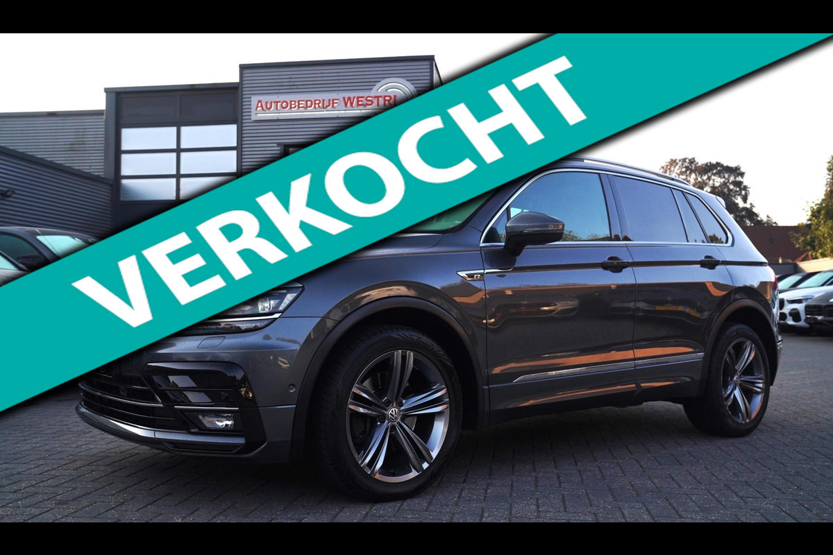 Volkswagen Tiguan 2.0 TDI Highline Business R | R-line | LED | Grijs Kenteken | Virtual Cockpit | Luxe leder | excl BTW | NAP