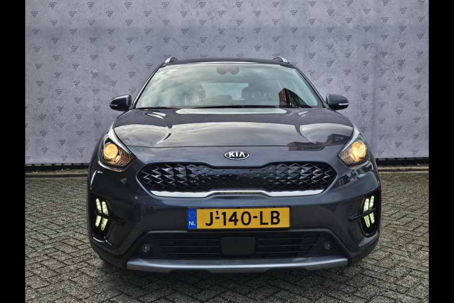 Kia Niro 1.6 GDi Hybrid DynamicLine Automaat | Camera | Navi | H-Leder | Clima | Apple CarPlay/Android Auto | 16" Velgen | PDC | Cruise | LED |