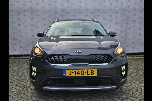 Kia Niro 1.6 GDi Hybrid DynamicLine Automaat | Camera | Navi | H-Leder | Clima | Apple CarPlay/Android Auto | 16" Velgen | PDC | Cruise | LED |