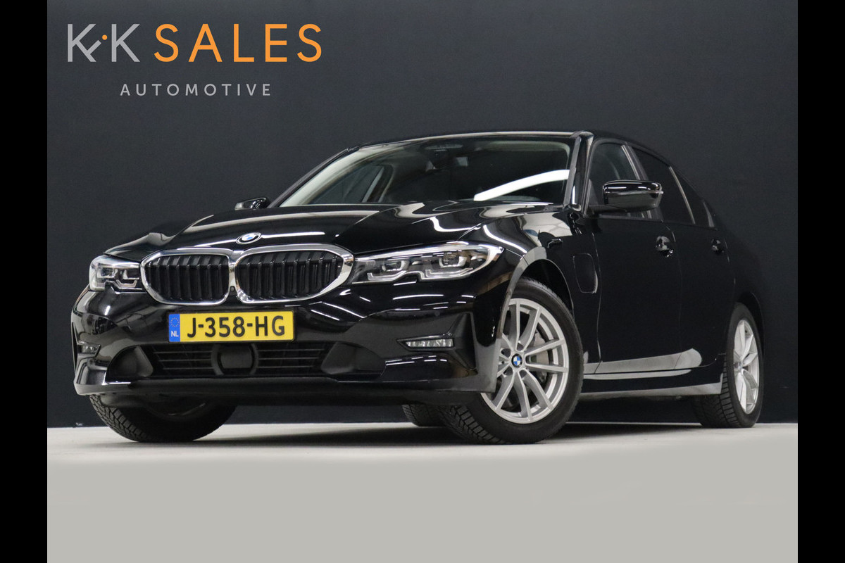 BMW 3-serie 330e eDrive M Sport Line M-PAKKET [360° CAMERA, APPLE CARPLAY, NAVIGATIE GROOT, VOL LEDER, M-STUUR, ANDROID, TREKHAAK, LED, DAB+, NIEUWSTAAT]