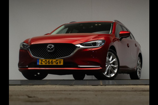 Mazda 6 Sportbreak 2.0 SkyActiv-G 165 Sport (APPLE CARPLAY.NAVI,HEAD-UP DISPLAY,STUURVERWARMING,LANE ASSIST,CRUISE,CLIMATE,CAMERA)